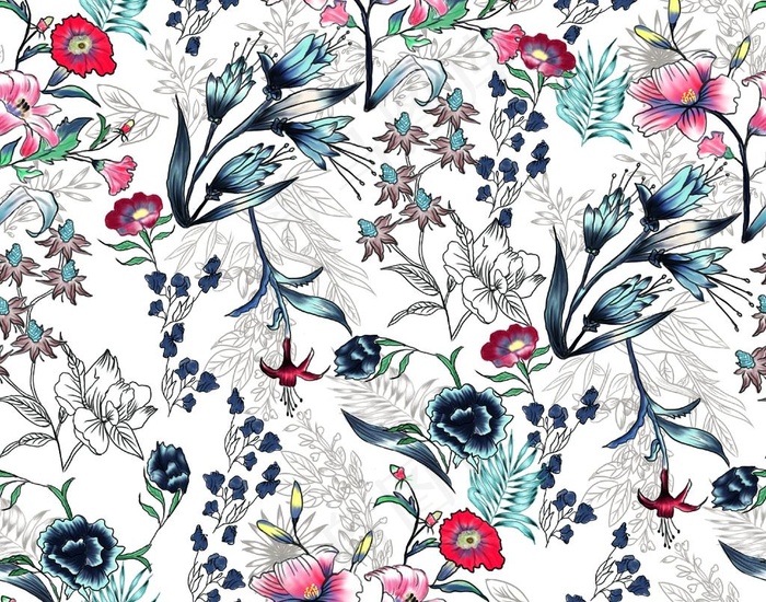 大牌 方巾 丝巾 数码印花图片