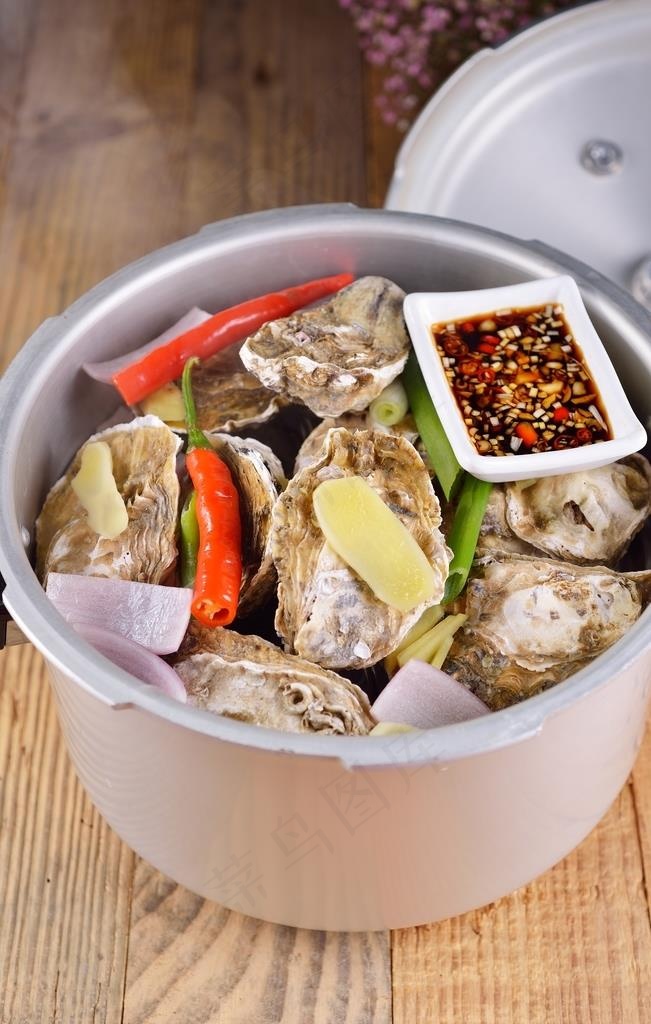 清蒸生蚝图片