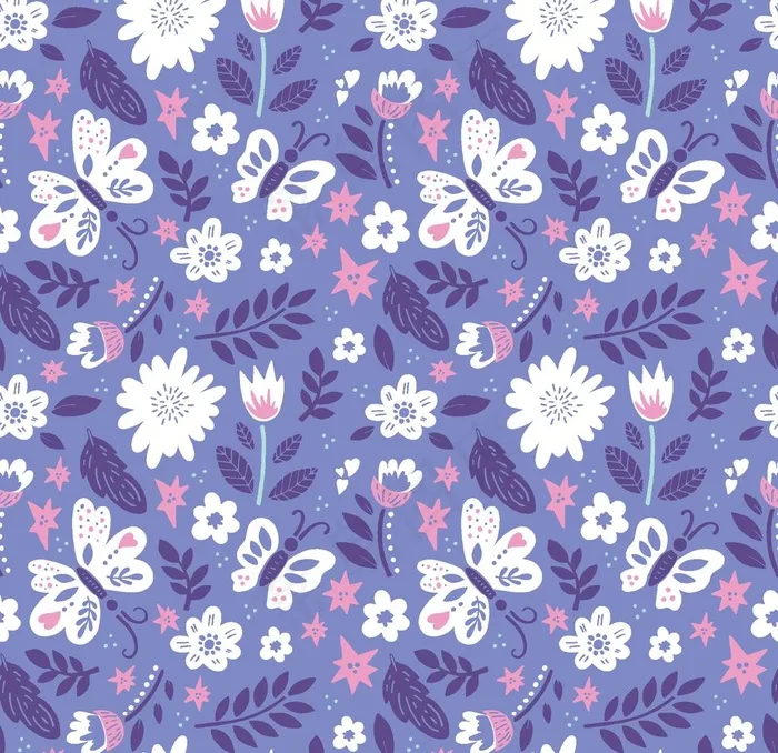 花纹无缝背景图片eps,ai矢量模版下载