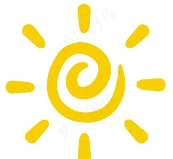矢量卡通太阳图片