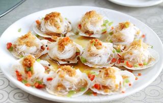 蒜蓉粉丝扇贝图片
