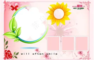 摄影模板设计图片