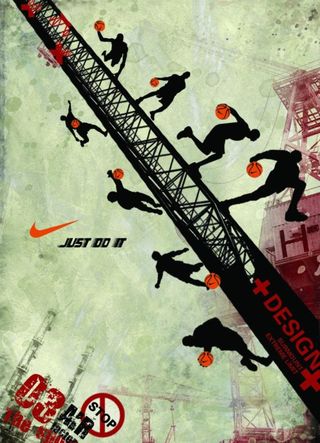 耐克运动系类海报图片