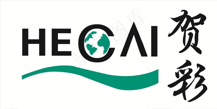 贺彩养发 标志图片