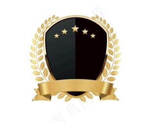 欧式盾牌标志图片