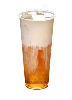 柠檬红茶奶盖图片