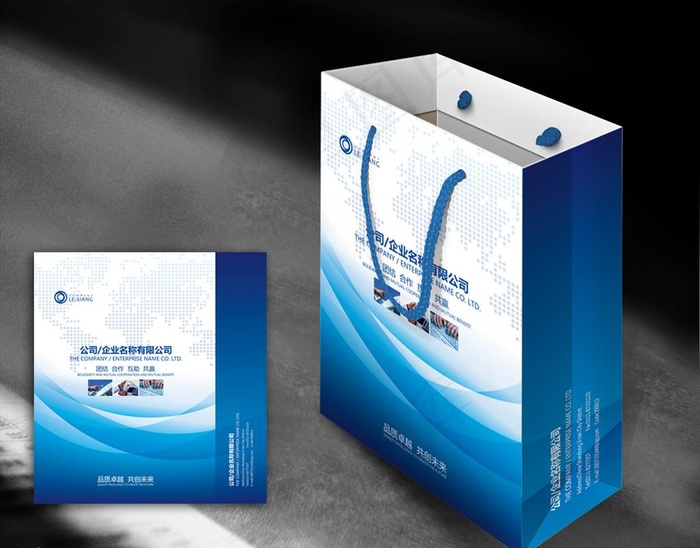 企业手提袋图片