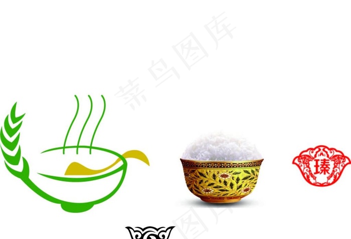 碗图片ai矢量模版下载