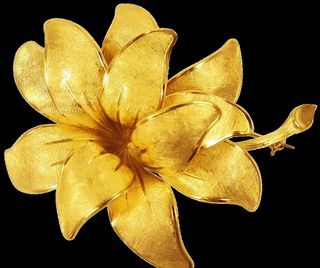 金色花 质感 金属 地产图片