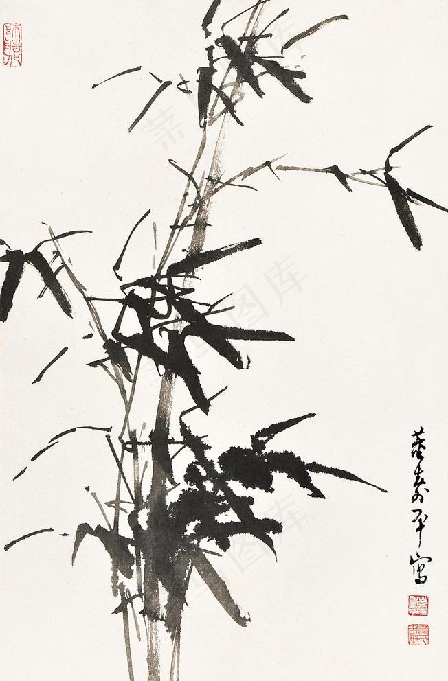 墨竹图片