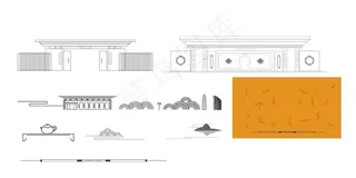 中式元素 中式建筑图片