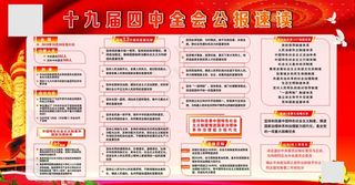 十九届四中全会速读图片
