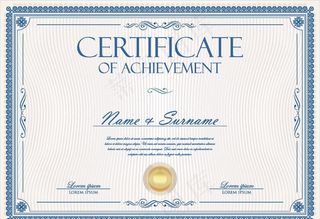 英文荣誉证书图片