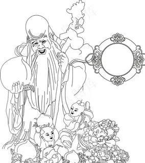 寿星临门图片 寿星临门图片