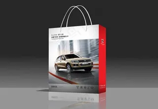 众泰汽车手提袋展开图图片