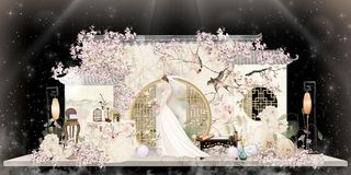 新中式婚礼图片