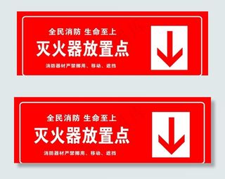 灭火器放置点图片