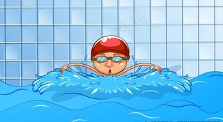 卡通运动员图片