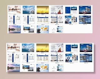 企业画册模板图片