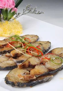 香煎马鲛鱼图片