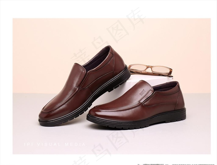男鞋商务休闲静物摄影图片