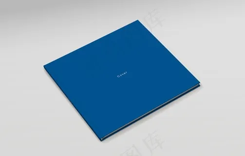正方形画册样机图片 正方形画册样机图片