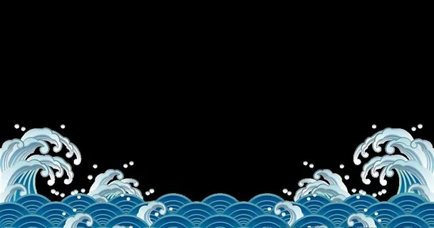 卡通海浪图片 卡通海浪图片