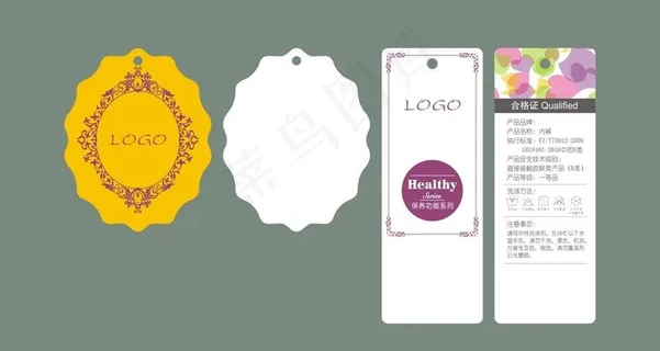 内裤吊牌 内衣图片