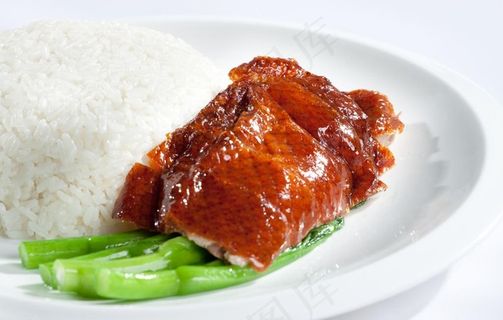 烧鸭饭图片