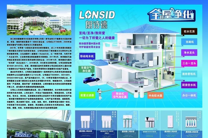 朗诗德全屋净化图片(14961X10433(DPI:100))psd模版下载