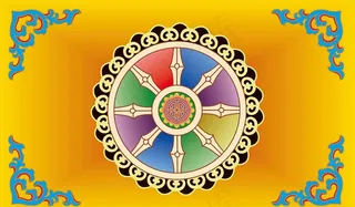 藏式花纹素材图片