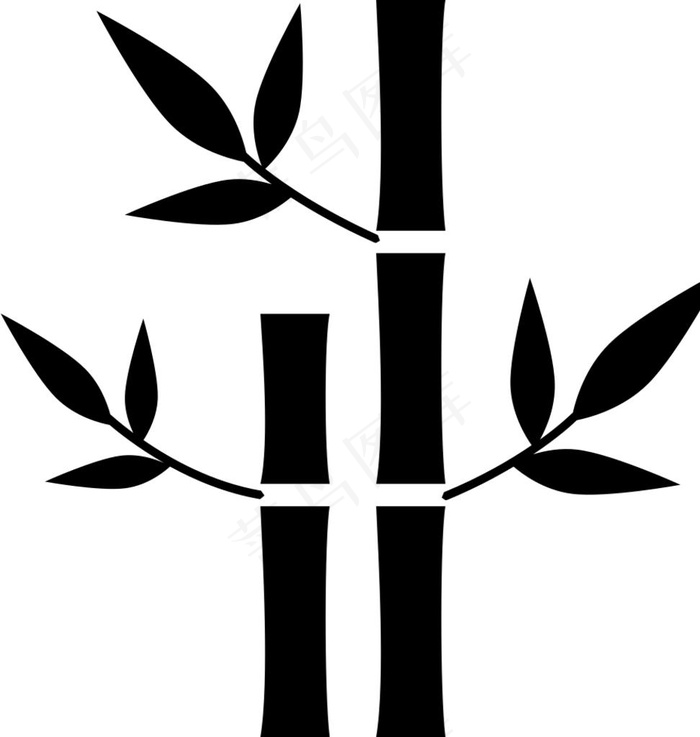 竹子图片psd模版下载