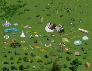 规划图素材 鸟瞰图后期PSD图片