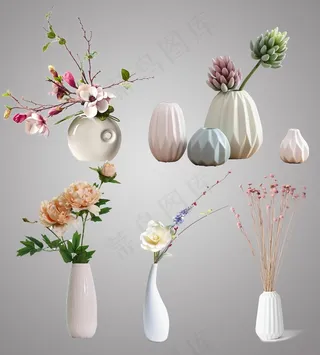 花瓶素材免抠图片
