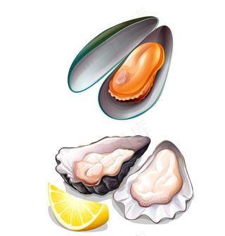 贝壳类海鲜图片
