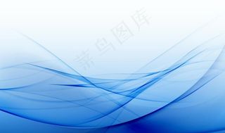 蓝色波浪科技背景图片