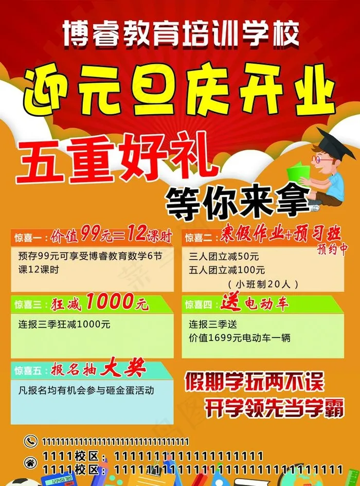 课程单页图片(2256X3142(DPI:300))psd模版下载