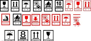 纸箱常用标志图片