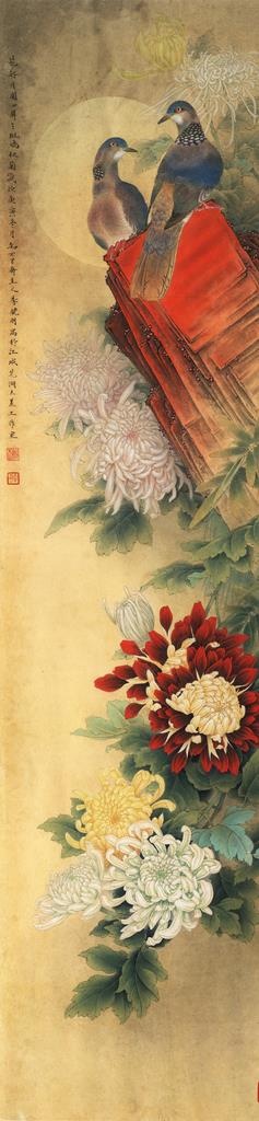 梅兰竹菊图片