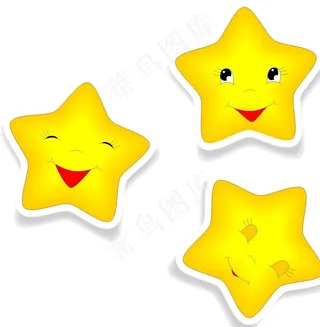 卡通星星图片