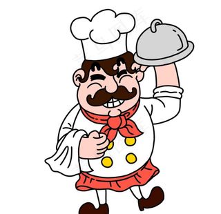 卡通厨师图片
