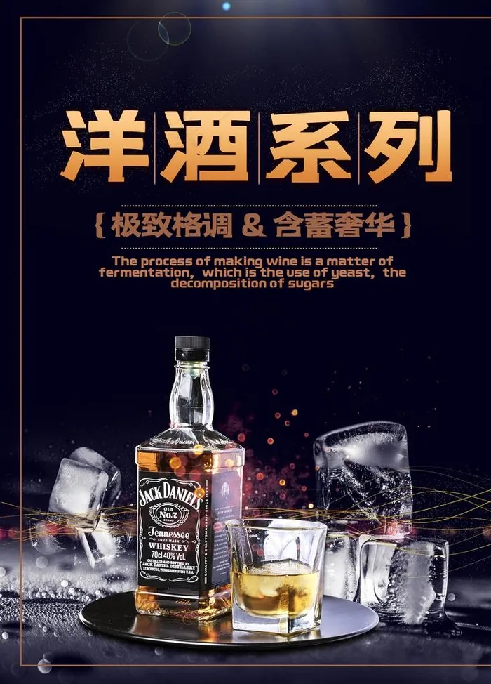 洋酒海报图片(1701X2268(DPI:72))psd模版下载