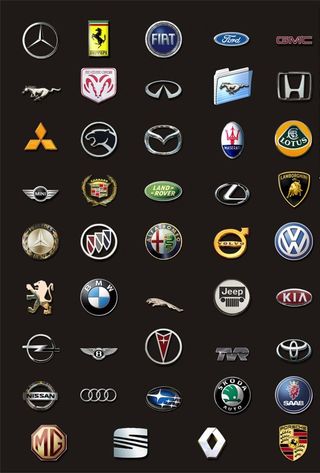 各种车标 PNG图图片