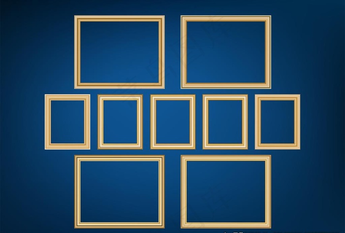 空白框架排版图片