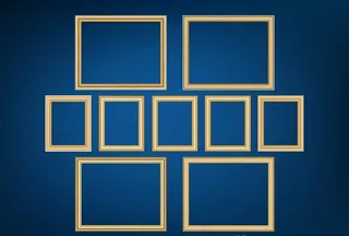 空白框架排版图片