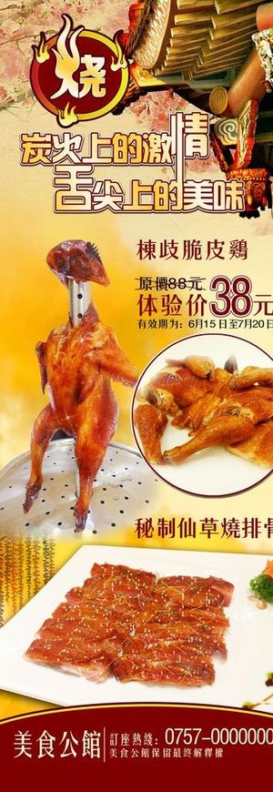 烧鸡 烧排骨 栋企鸡图片