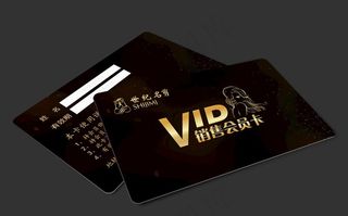 美发会员卡图片