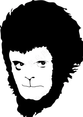 至尊宝头像剪影图片