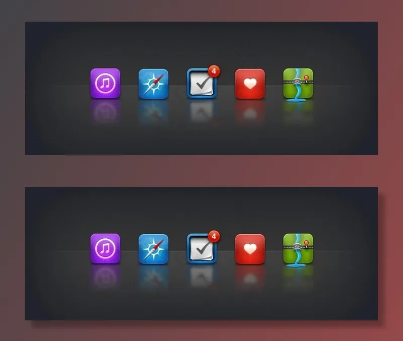 复古写实界面选项按钮图片psd模版下载