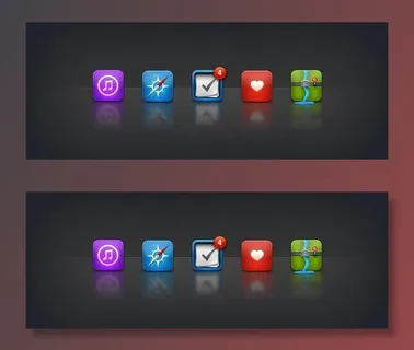 复古写实界面选项按钮图片